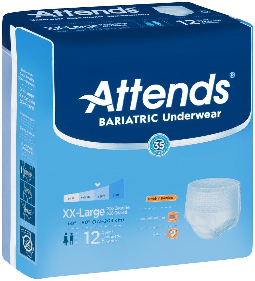 Attends® Extra Absorbency Underwear size xx-large