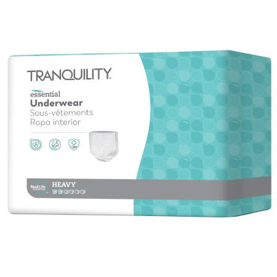 Tranquility® Essential Disposable Absorbent Underwear, Heavy Absorbency