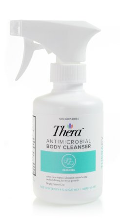 Antimicrobial Body Wash Thera® Liquid 8 oz. Pump Bottle Scented