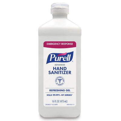 Hand Sanitizer Purell® Advanced 16 oz. Ethyl Alcohol Gel Bottle