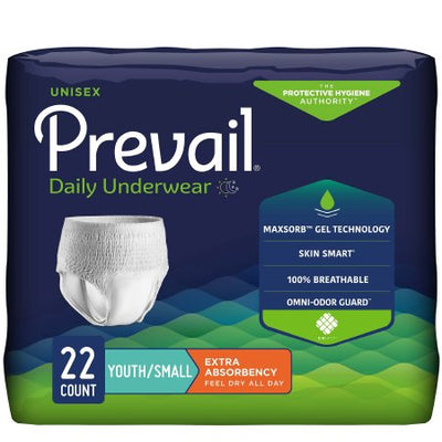 prevail daily underwear unisex youth / small