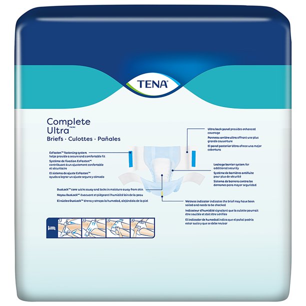 TENA® Complete Ultra™ Brief (Diaper) Moderate Absorbency