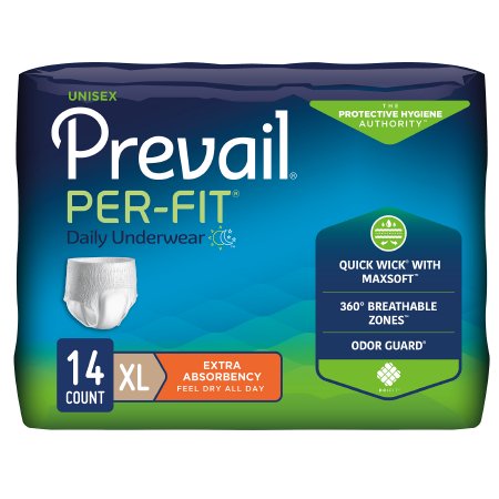 Prevail® Per-Fit® Unisex Adult Absorbent Underwear