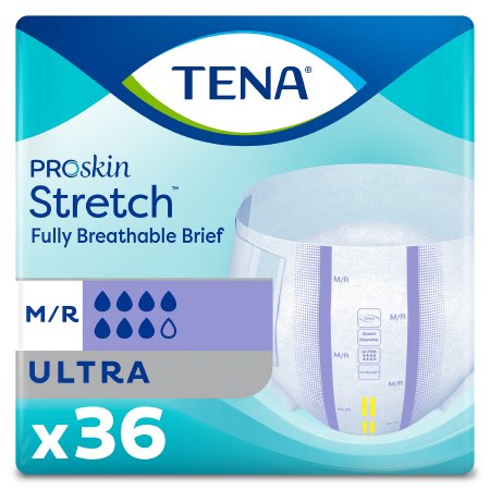 TENA® ProSkin Stretch™ Ultra Brief (Diaper) - Heavy Absorbency