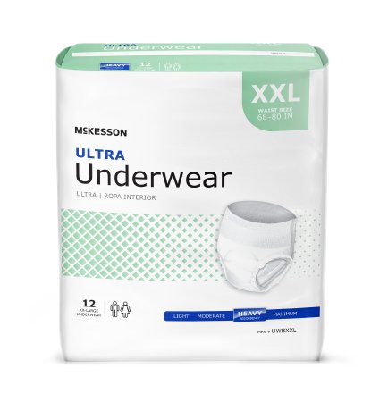 McKesson Ultra Pull On Disposable Underwear