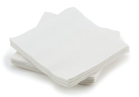 McKesson White Disposable Washcloth, 10 X 13 Inch