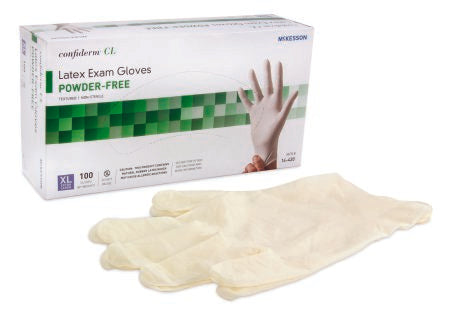 McKesson NonSterile Latex Exam Gloves (Box)