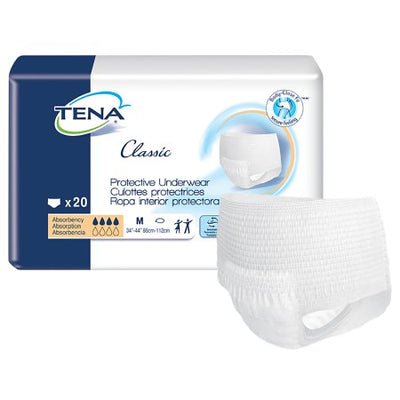 TENA Classic Protective Underwear (Pull-Ups) Moderate Absorbency