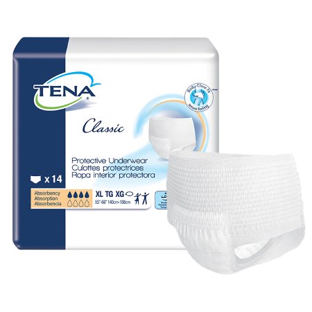 TENA Classic Protective Underwear (Pull-Ups) Moderate Absorbency