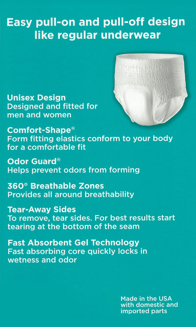Rely Maximum Protective Underwear Sample Pack