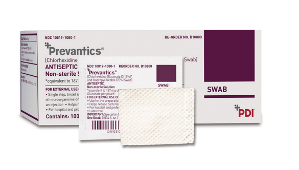 Prevantics® Antiseptic Prep Pad