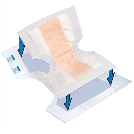 Tranquility® Topliner™ Booster Contour Incontinence Booster Pad product image